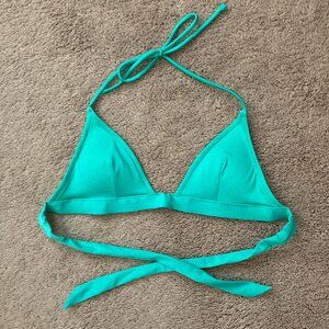 Victoria’s Secret teal green push-up bikini top size XS